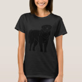Leonberger Sprichwort T-Shirt (Vorderseite)
