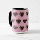 Leonberger Tasse (Vorderseite Links)