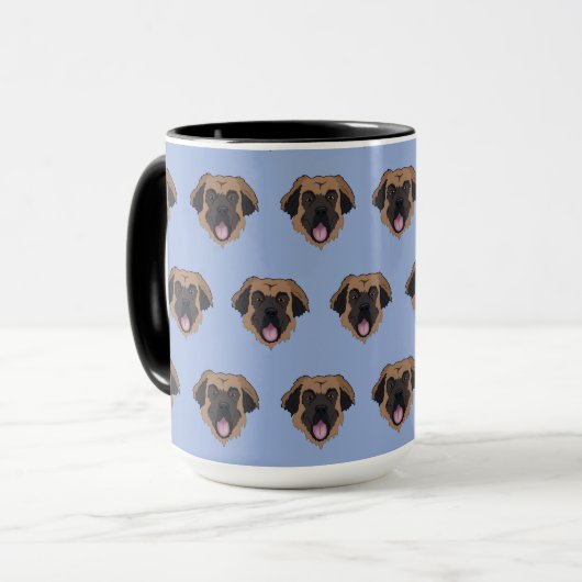 Leonberger Tasse (Vorderseite Links)
