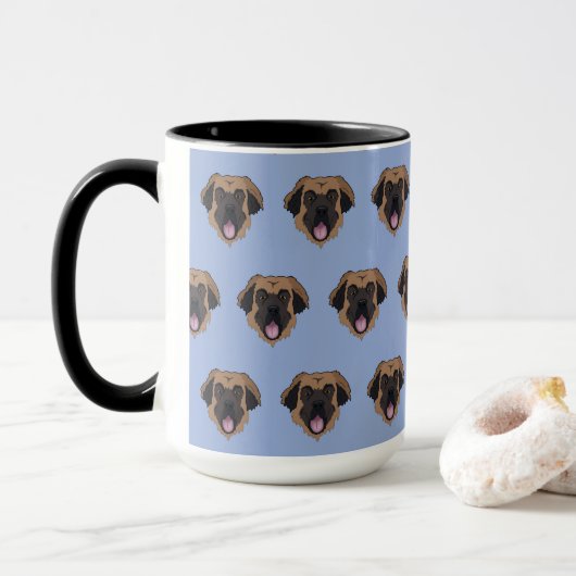 Leonberger Tasse (Mit Donut)