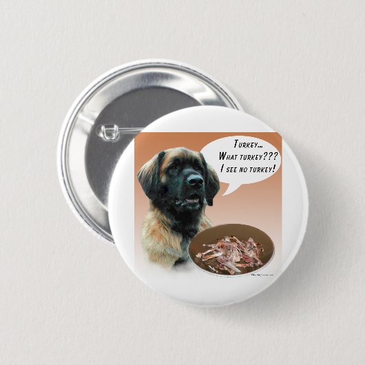 Leonberger Türkei Button (Vorne & Hinten)