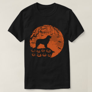 Leonberger und Moon Halloween Hund Lover Geschenk T-Shirt