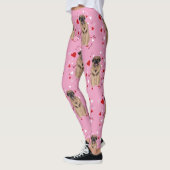 Leonberger Valentinstag Leggings (Links)