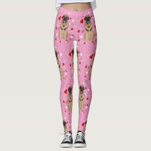 Leonberger Valentinstag Leggings
