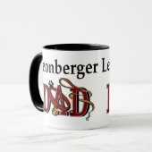 Leonberger VATER Geschenke Tasse (Vorderseite Links)