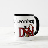Leonberger VATER Geschenke Tasse (VorderseiteRechts)