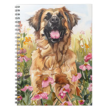 Leonberger Watercolor Journal