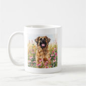 Leonberger Watercolor Mug Kaffeetasse (Links)