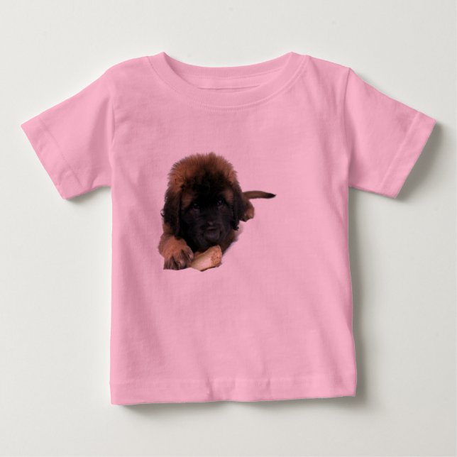 leonberger Welpe Baby T-shirt (Vorderseite)