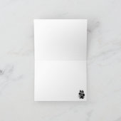 Leonberger Welpe Weihnachten (Innenseite)