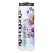 Leonberger's BlumenMajestät Thermosbecher (Rückseite)