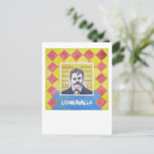 Leoncavallo Postkarte (Stehend Vorderseite)