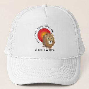 Leone 23 luglio al 22 agosto Cappello Truckerkappe