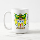 Leonename, der Ursprung, die Bedeutung und das Kaffeetasse (Links)