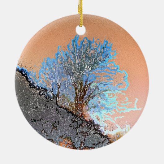 LEONENBAUM KERAMIK ORNAMENT (Hinten)