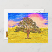 LEONENBAUM POSTKARTE (Vorne/Hinten)