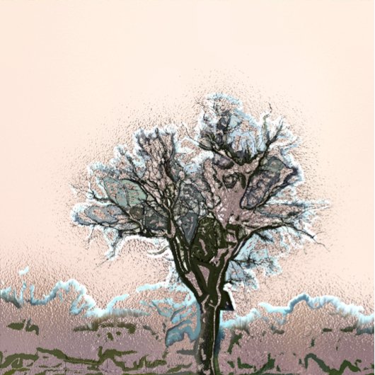 LEONENWINTERBAUM FOTODRUCK