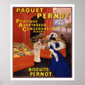 Leonetto Cappiello 1905 Biscuits Pernot Poster (Vorne)