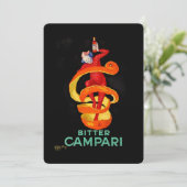 Leonetto Cappiello Bitter Orange Likörposter Einladung (Stehend Vorderseite)