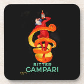 Leonetto Cappiello Bitter Orange Likörposter Getränkeuntersetzer (Vorderseite)