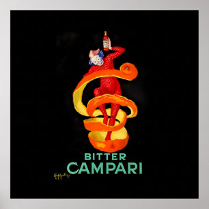 Leonetto Cappiello Bitter Orange Likörposter Poster