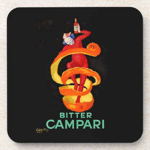 Leonetto Cappiello Bitterorangenlikörplakat Getränkeuntersetzer