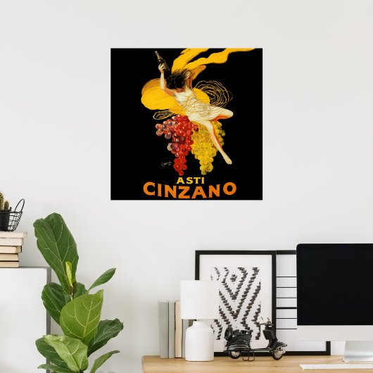 Leonetto Cappiello Cinzano Cocktail Werbung Poster (Heimbüro)