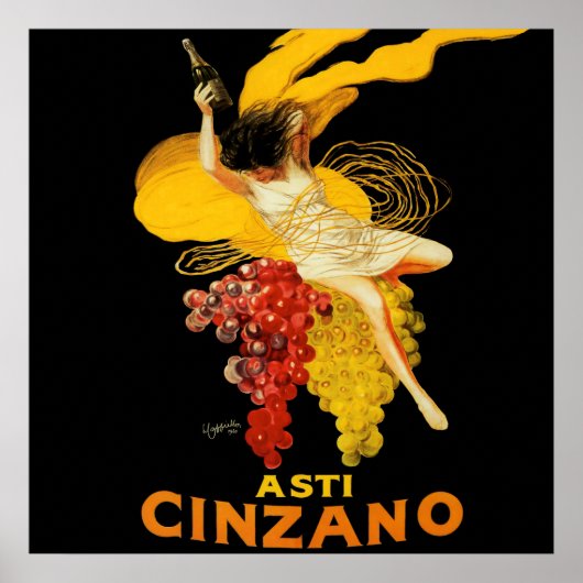 Leonetto Cappiello Cinzano Cocktail Werbung Poster (Vorne)