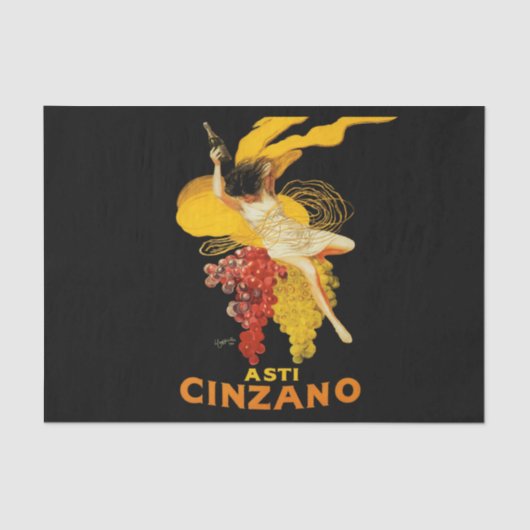 Leonetto Cappiello Cinzano Seidenpapier (Vorderseite)