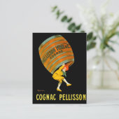 Leonetto Cappiello Cognac Pelisson Werbung Postkarte (Stehend Vorderseite)