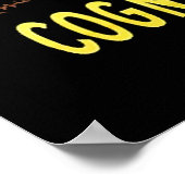 Leonetto Cappiello Festival Moon and Stars Poster (Ecke)