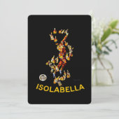 Leonetto Cappiello Isolabella Liköre Werbung Einladung (Stehend Vorderseite)