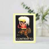 Leonetto Cappiello Italienischer Champagner Postkarte (Stehend Vorderseite)