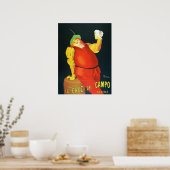 Leonetto Cappiello La Cruz del Campo Beer AD Poster (Küche)