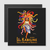 Leonetto Cappiello La Kabiline Werbeplakat Magneteinladung (Vorne/Hinten)
