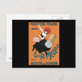 Leonetto Cappiello Magazzini Italiani Postkarte (Vorne/Hinten)