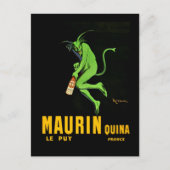 Leonetto Cappiello Maurin Apertif Werbung Postkarte (Vorderseite)