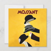 Leonetto Cappiello Mossant Hat-Werbeplakat Magneteinladung (Vorderseite)