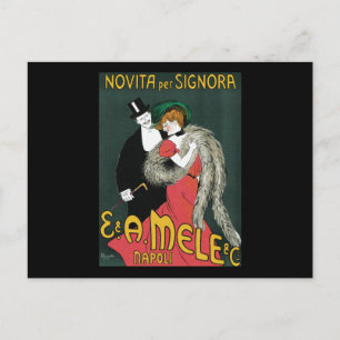 Leonetto Cappiello Novita Per Signora Postkarte