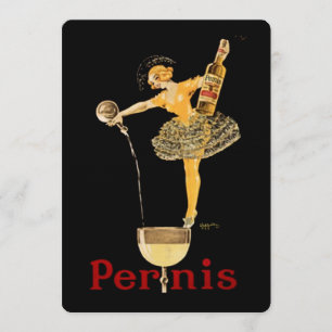 Leonetto Cappiello Pernis Weinwerbeposter Einladung