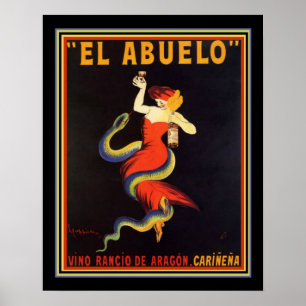 Leonetto Cappiello Poster "El Abuelo" 16x20