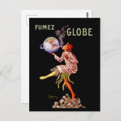 Leonetto Cappiello-Rauchen-Werbeplakat Postkarte (Vorne/Hinten)