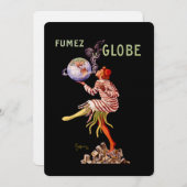 Leonetto Cappiello - Raucherwerbung Einladung (Vorne/Hinten)