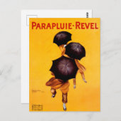 Leonetto Cappiello Revel Dachwerbung Postkarte (Vorne/Hinten)