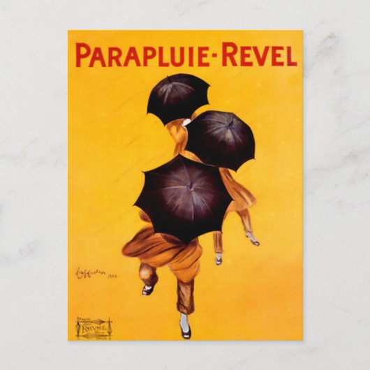 Leonetto Cappiello Revel Dachwerbung Postkarte (Vorderseite)
