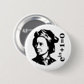 Leonhard Euler Button (Vorne & Hinten)