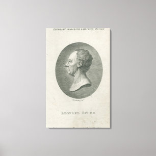 Leonhard Euler Leinwanddruck