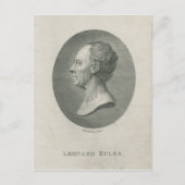 Leonhard Euler Postkarte (Vorderseite)
