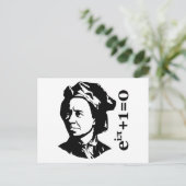 Leonhard Euler Postkarte (Stehend Vorderseite)