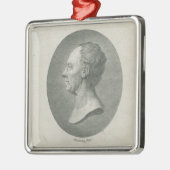 Leonhard Euler Silbernes Ornament (Links)